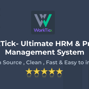 WorkTick v1.3 Nulled – HRM & Project Management