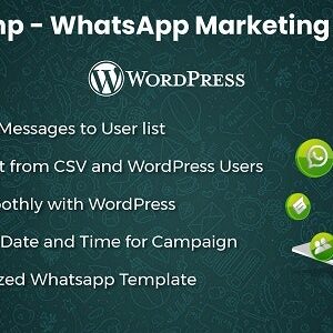 WhatsCamp v1.0.1 Nulled – WhatsApp Marketing Campaign for WordPress