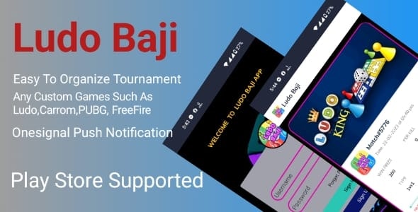 Ludo Baji v1.0.0 Nulled - Real Money Ludo Tournament App (Play store Supported)