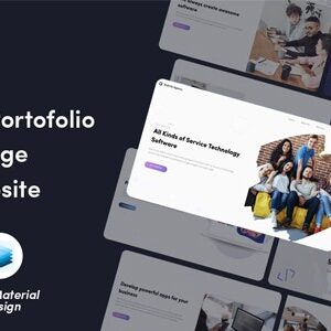 Software Flutter Website v1.0 Nulled – Company Profile in flutter 3.0 flutter website