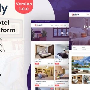 Relaxly v1.0 Nulled – Unlimited Hotel Booking Platform