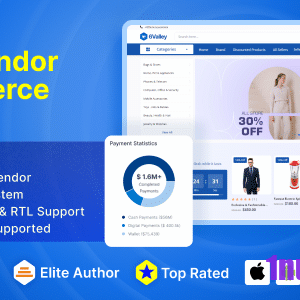 6valley Multi-Vendor E-commerce v14.2 Nulled – Complete eCommerce Mobile App, Web, Seller and Admin Panel