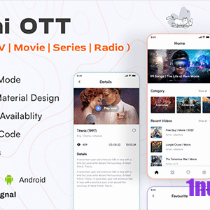 Mini OTT v2.0 Nulled – Live TV, Streaming, Movie, Radio
