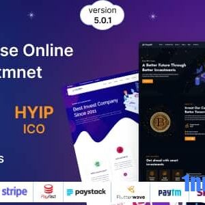 Hyip InvestPro v5.0.1 – Advance HYIP & ICO Investment Wallet & Banking Platform Free