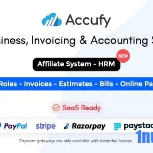 Accufy v2.6 Nulled – SaaS Business & Accounting Software