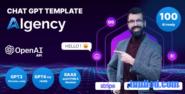 AI Chat GPT OpenAI Nulled - AIgency - SAAS and HTML 5 version