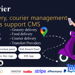 We Courier v1.3 Nulled – Courier and logistics management CMS with Merchant, Delivery app