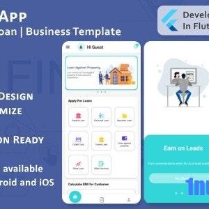 Credit App v1.1 Nulled – Finance, Loan, Business – Flutter Mobile UI Template/Kit (Android, iOS)