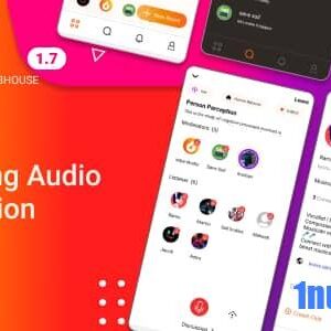 Avion v1.7 Nulled – Social Audio App Clone of Clubhouse social networking app with admob