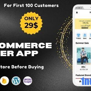 eStore v1.0 Nulled – Build a Flutter eCommerce Mobile App for Android and iOS from WordPress WooCommerce Store