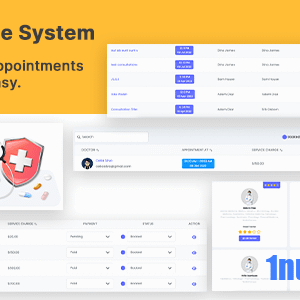 Clinic Management System v8.1.0 Nulled – Doctor Patient Appointment Management System Laravel
