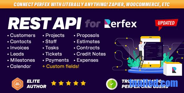 REST API module for Perfex CRM v2.0.4 Nulled - Connect your Perfex CRM with third party applications