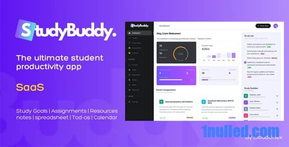 StudyBuddy SaaS v1.3.3 Nulled - Collaborative Student Productivity Tool