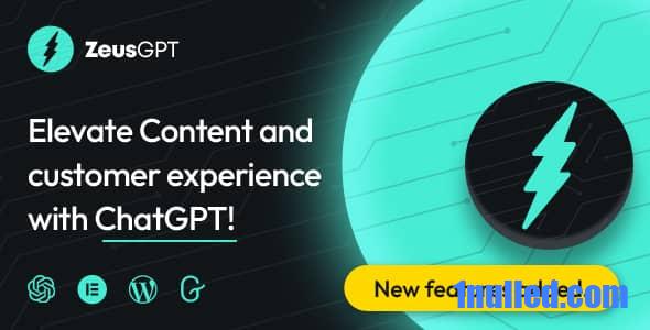 ZeusGPT v1.3.2 Nulled - WordPress Plugin powered by ChatGPT