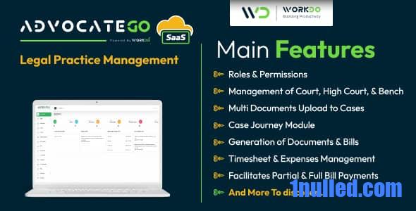AdvocateGo SaaS v2.0.0 Nulled - Legal Practice Management