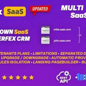 SaaS module for Perfex CRM v1.0.8 Nulled – Multi Tenancy Support