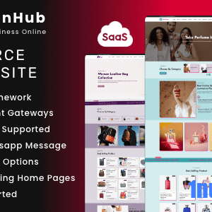 FashionHub SaaS v3.4 Nulled – eCommerce Website Builder For Seamless Online Business