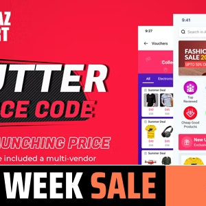 Flutter AmazCart v3.0 Nulled – Ecommerce Flutter Source code for Android and iOS