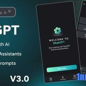 AssistantAi v3.0 Nulled – ChatGPT App – Android Java App + AdMob Ads