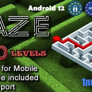 Maze 400 (Admob + GDPR + Android Studio) Free