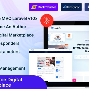 Marktify v3.0 Nulled – Laravel eCommerce Digital Product Multivendor Marketplace
