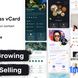 VCard SaaS v8.5.0 Nulled – Digital Business Card Builder SaaS – Laravel VCard Saas – NFC Card