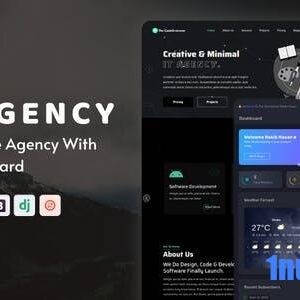 TCG AGENCY v1.3 Nulled – Django Agency With Custom Dashboard