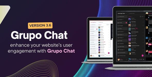 Grupo Chat v3.6 Nulled - Chat Room & Private Chat PHP Script