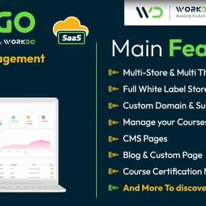LMSGo SaaS v3.9 Nulled – Learning Management System