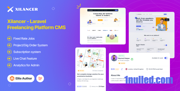 Xilancer v2.3.0 Nulled - Freelancer Marketplace Platform with Services & Projects