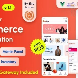 ShopKing v1.1 Nulled – eCommerce App with Laravel Website & Admin Panel with POS