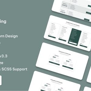 Prizo Nulled – Tailwind Pricing Table HTML Website Template