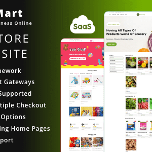 StoreMart SaaS v3.9 Nulled – Online Product Selling Business Website Builder