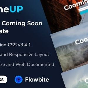 XtremeUP Nulled – Tailwind CSS Coming Soon HTML Template
