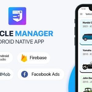 Vehicle Manager with Php Backend Nulled – Android (Kotlin) v1.6