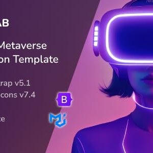 Authlab Nulled – Responsive Metaverse Authentication Bootstrap Template