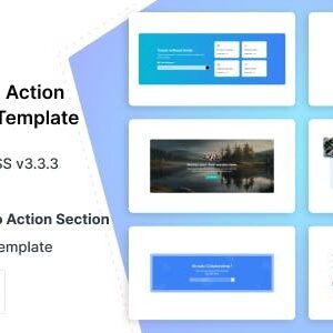 ActionVibe Nulled – Tailwind Call to Action Section Template
