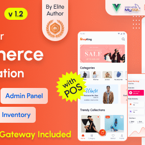 ShopKing v1.2 Nulled – eCommerce App with Laravel Website & Admin Panel with POS – Inventory Management