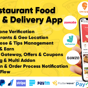 Eatggy v1.6 Nulled – Multi Restaurant Food Ordering & Delivery Application