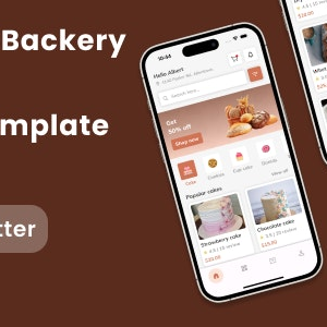 FDBackery v1.0 Nulled – Online Backery Store App Template in Flutter