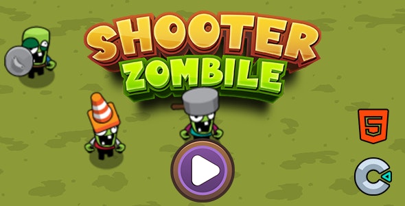 Shooter Zombile Nulled - Html5 (Construct3)