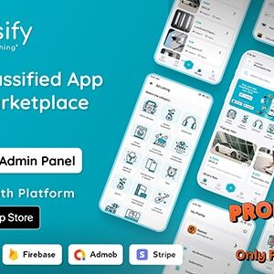 eClassify v1.0 Nulled – Classified Buy and Sell Marketplace Flutter App with Laravel Admin Panel