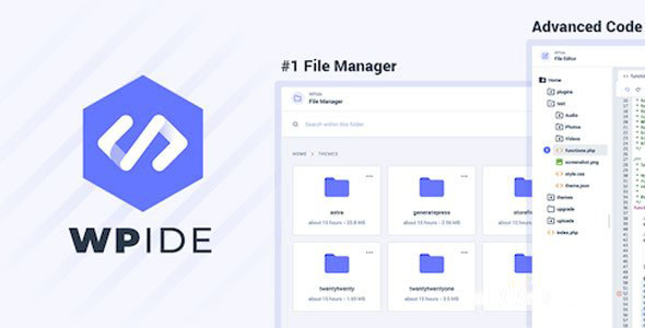 WPIDE Premium v3.4.9 Nulled - File Manager & Code Editor