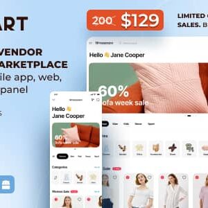 UzMart v1.0 Nulled – Multi-Vendor E-commerce Marketplace