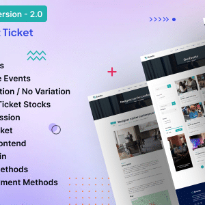 Evento v2.0 Nulled – Multivendor Event Ticket Booking Website