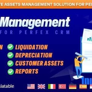 Assets Management module for Perfex CRM v1.1.0 Nulled – Organize company and client assets