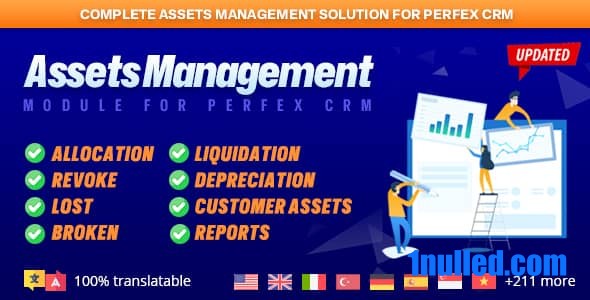 Assets Management module for Perfex CRM v1.1.0 Nulled - Organize company and client assets