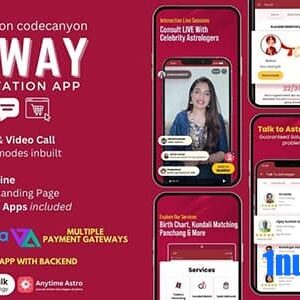 Astroway v1.5 Nulled – Astrology Consultation App with PHP Backend