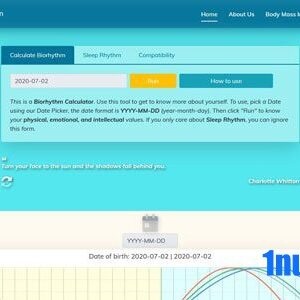 Yet Another Biorhythm Calculator PHP Free
