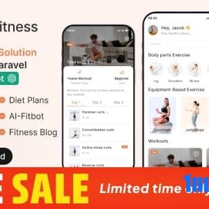 MightyFitness v3.0 Nulled – Complete Fitness Solution Flutter App With Laravel Backend + ChatGPT (AIFitbot)